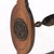 20th Century Renaissance Revival Walnut Inlay Accent Table With Trestle Base For Sale - Image 9 of 9