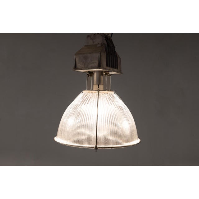 Metal Large Vintage Industrial Light, 1980 For Sale - Image 7 of 8