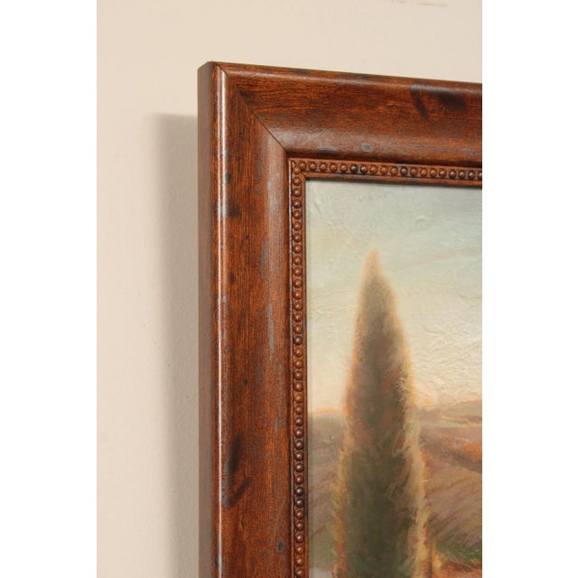 Early 21st Century Ruane Manning 'Tuscan Palette' Giclee Canvas Print, Custom Framed For Sale - Image 10 of 13