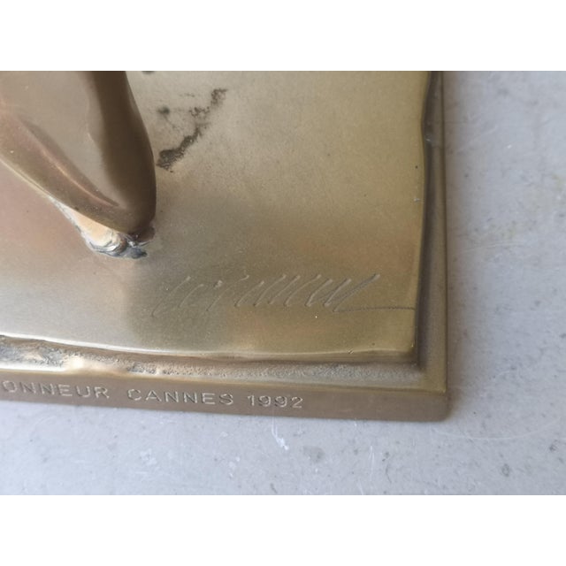 Fernandez Arman, Tubes Sculpture, 1990s, Bronze For Sale - Image 12 of 18
