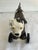 1920s Black and White Ceramic Toy Dog Figurine, Signed For Sale - Image 4 of 10