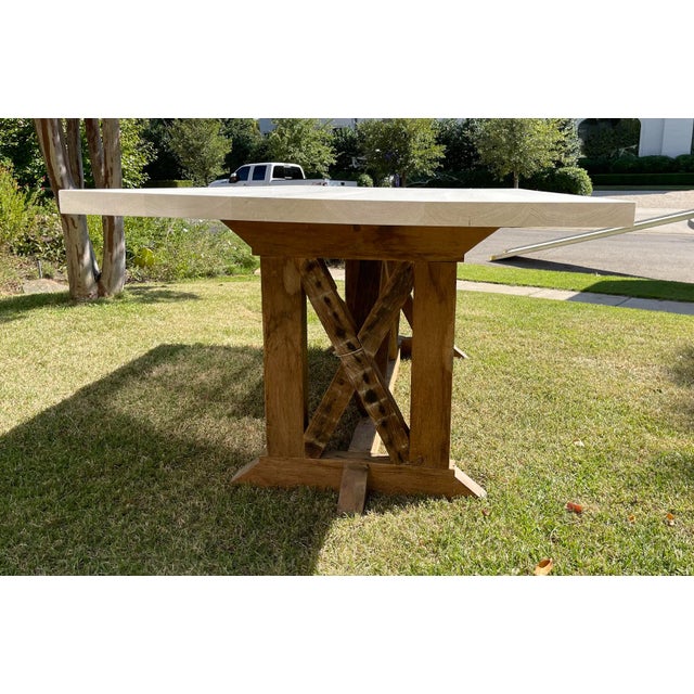 Custom Farmhouse Dining Table Chairish