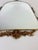 Italian Ornate Brass Framed Wall Mirror, 1960s For Sale - Image 3 of 8
