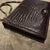 1970s Elegant Brown Embossed Leather Italian Shoulder Bag For Sale - Image 16 of 17