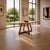 Wood Axis Wood Dining Table by Greyge For Sale - Image 7 of 11