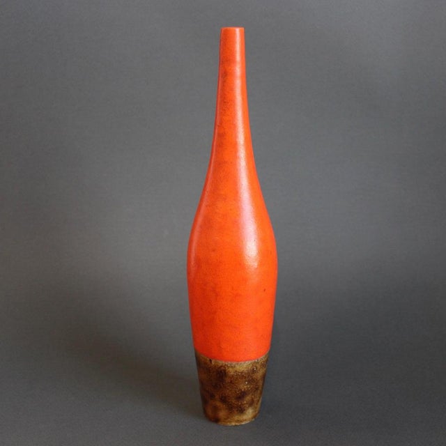 Mid-Century Italian Ceramic Vase by Guido Gambone For Sale - Image 3 of 14