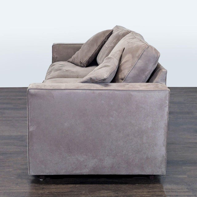 Modern Room & Board 3-Seat Sofa With Track Arms For Sale - Image 3 of 8