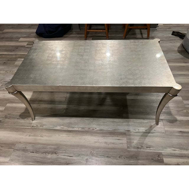 Ferguson Copeland Silver Leaf Coffee Table For Sale - Image 13 of 13