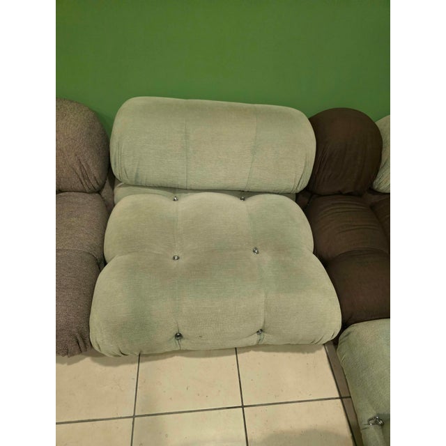 Textile Camaleonda 13-Module Sofa by Mario Bellini for B&B, 1970s, Set of 13 For Sale - Image 7 of 18