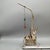 Chinese Vintage Chinese Brass Water Pipe / Tobacco Pipe With Figural Relief & Chain For Sale - Image 3 of 9