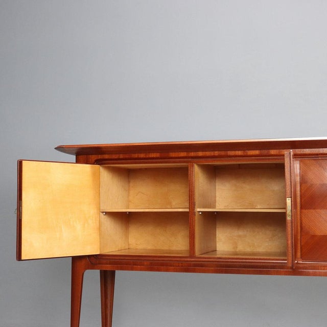 Vintage Sideboard in Mahogany, 1950s For Sale - Image 3 of 10