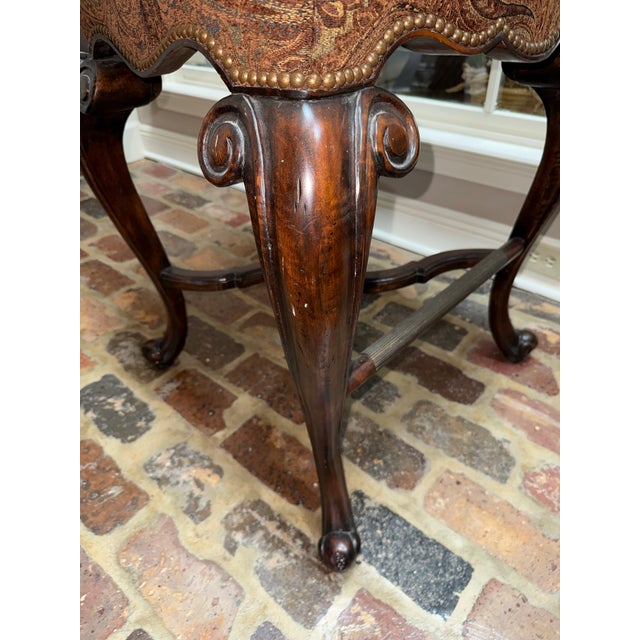 Coffee Maitland Smith Spectator Chair For Sale - Image 8 of 11
