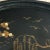 Antique Black Tole Chinoiserie Serving Tray For Sale - Image 9 of 12