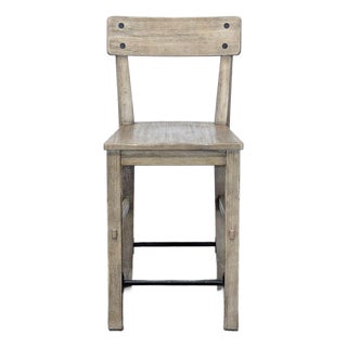 Pottery Barn Benchwright Seadrift Counter Stool For Sale