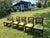 Ornamental & Decorative Materials Vintage Wisconsin Chair Co. Dining Table + 6 Chairs – Made in Usa For Sale - Image 7 of 11