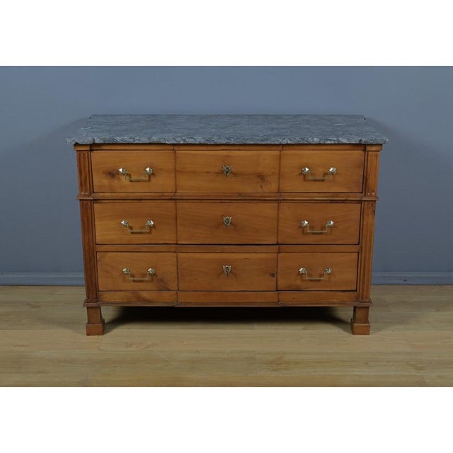 Louis XVI Cherrywood Chest of Drawers, Late 18th Century For Sale - Image 6 of 18
