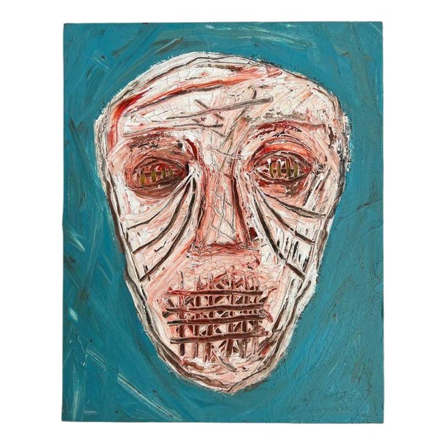 ArpVerdeacqua, Ma il Cielo e Sempre piu Blu, 2022, Acrylic on Canvas For Sale