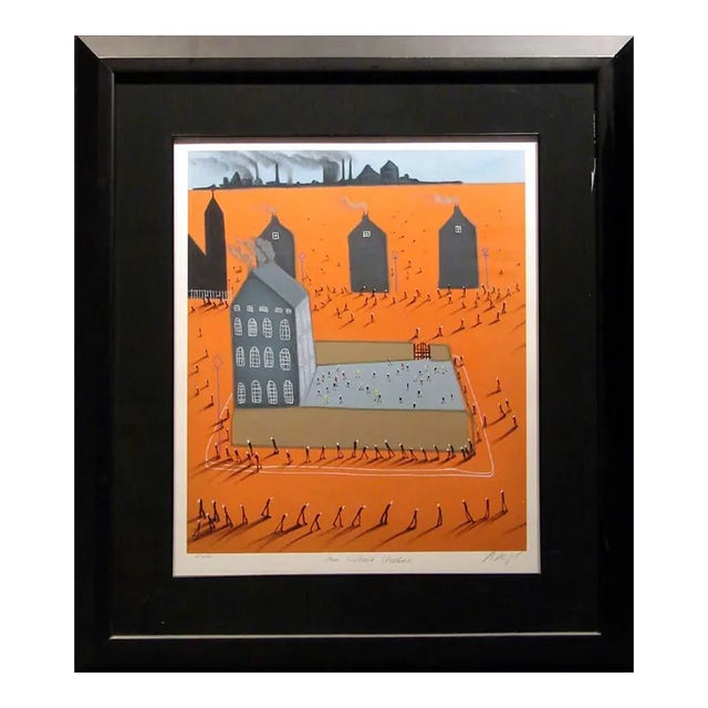 Mackenzie Thorpe "Time Without Shadow" Hand Signed Original Limited Edition Serigraph on Paper For Sale