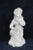 Italian Porcelain White Cherub Wearing a Scarf Sculpture Figurine Made in Italy For Sale - Image 3 of 12