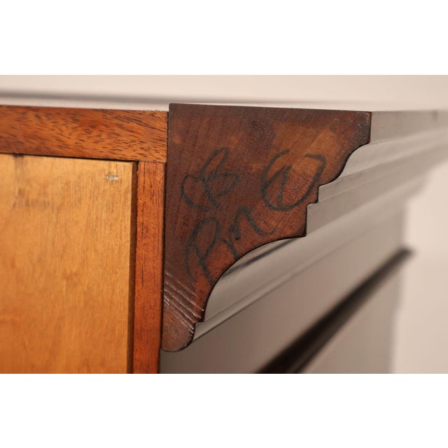 Henkel Harris Chippendale Style Mahogany Tall Chest For Sale - Image 16 of 18