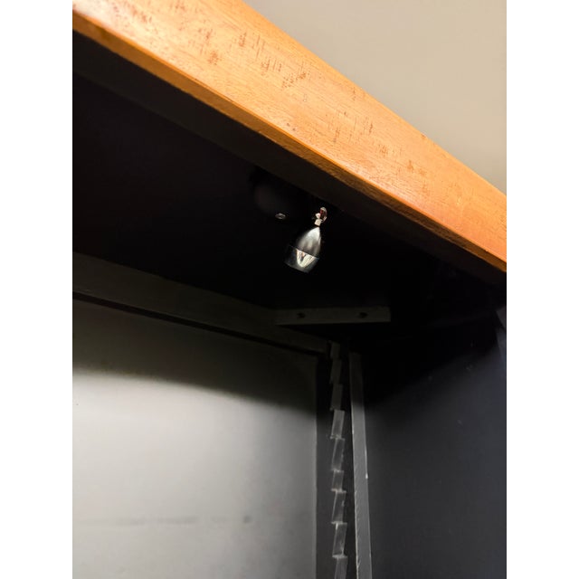 Jameson Small Cabinet With Interior Lights For Sale - Image 11 of 12