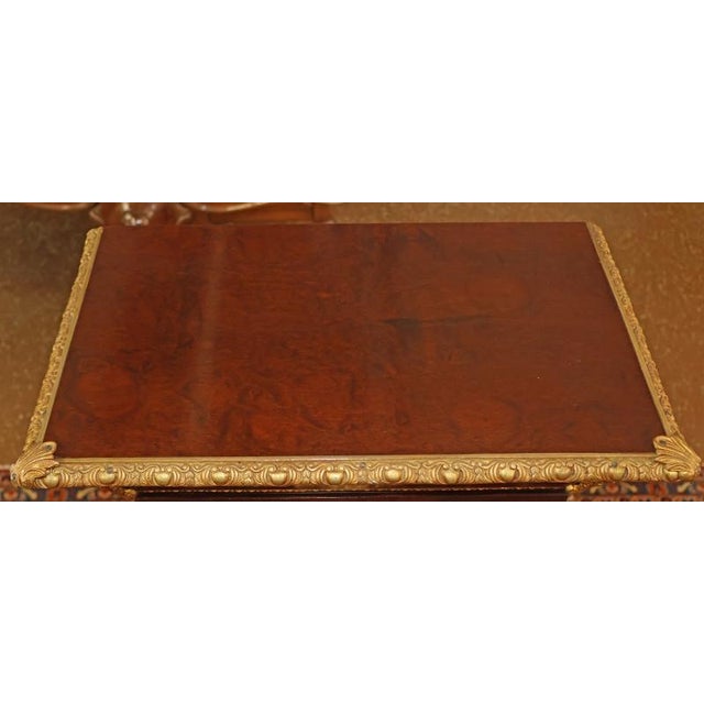 Italian Louis XV Style Inlaid Glass Door Pedestal Cabinet For Sale In New York - Image 6 of 10
