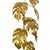 Metal Matthew Izzo Home Iggy Antique Brass Monstera Tree Floor Lamp For Sale - Image 7 of 8
