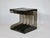 Space Age Vinyl Stand in Smoked Acrylic Glass, 1970s For Sale - Image 16 of 16