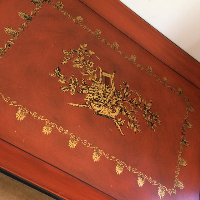 Large Vintage Nashco Products of New York Instrumental Design Metal Serving Tray For Sale - Image 12 of 13