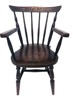 Antique Victorian Childrens Chair, 1890s