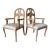 Vintage Regency Faux Bois Palm Dining Chairs – A Pair For Sale