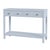 Blue Nora 40 in. W Rectangular Wood 2 Drawer Console Table with Lower Open Shelf, Light Blue For Sale - Image 8 of 8