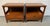 Stylish pair of mid-century modern walnut nightstands from Bassett’s sought-after “Transit” series. These beautifully...