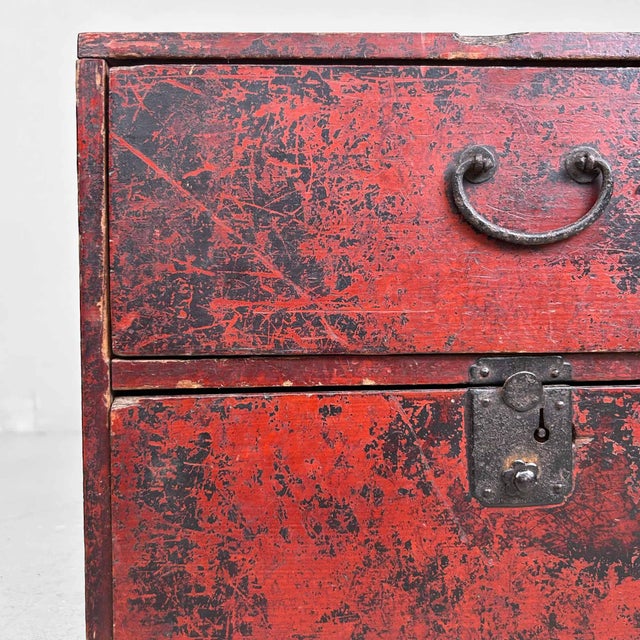 Meiji Kake-Suzuri Document Cabinet, Japan, 1890s For Sale - Image 5 of 11