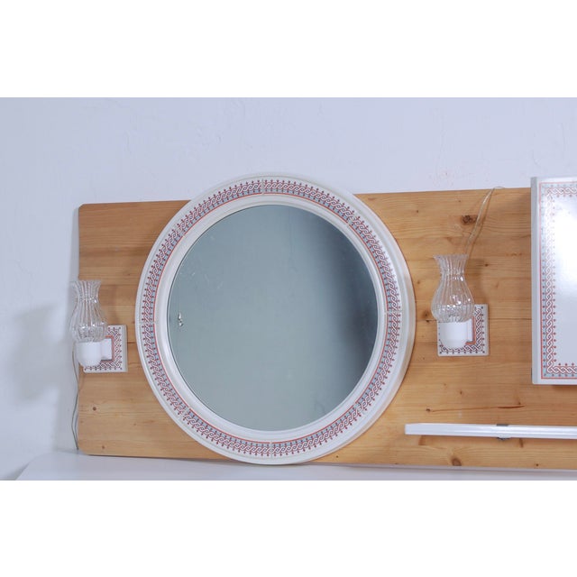 Bellissimo set bagno produzione originale anni ’70 e non un rifacimento dei giorni nostri. Marchio Carra & Matta, sul...