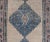 Vintage Persian Hamadan Distressed Runner With Medallion Design in Navy Blue Keivan Woven Arts For Sale - Image 4 of 11