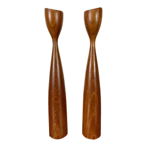 Danish Modern Candle Holders