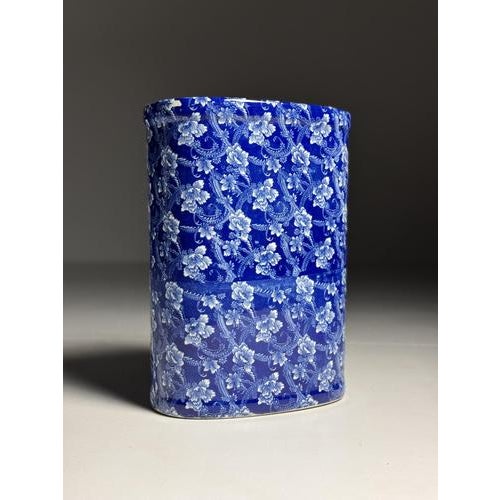 Vintage Blue Umbrella Stand For Sale - Image 12 of 12