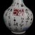 Ceramic Famille Rose Vase With Ancient Calligraphy, 9" Tall For Sale - Image 7 of 9