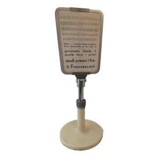 Optometric Table with Mirror, Italy, 1950s For Sale