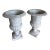 Antique Italian Cast Iron Medici Style Urns - A Pair For Sale