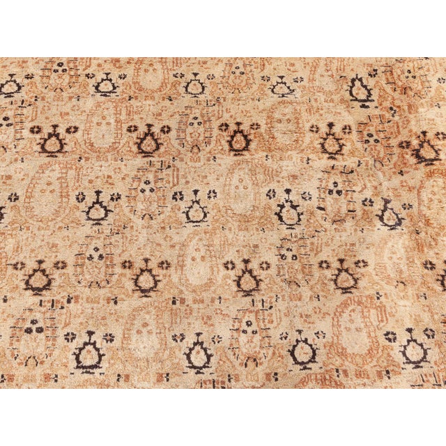 Large Antique Indian Agra Rug For Sale - Image 4 of 10