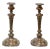 Antique English Sheffield Candlesticks- a Pair For Sale
