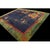 This exquisite 1920s antique Chinese Art Deco rug showcases a sophisticated blue palette, hand-knotted from premium wool....