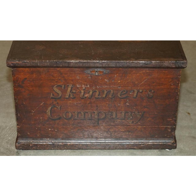 Antique Victorian Campaign Chest For Sale - Image 4 of 18