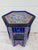 2010s Moroccan Hexagonal Hand Painted Wooden End Table For Sale - Image 5 of 6
