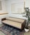 Minimalism Blu Dot Souvenir Sofa – Walnut Wood Frame With Built-in Display Shelf For Sale - Image 3 of 7