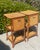 2 Vintage Rattan Bamboo Nightstands End Tables, Drop Down Shelf For Sale In San Diego - Image 6 of 9