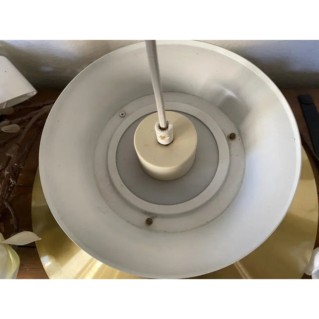 Mid-Century Swedish Pendant Lamp by Carl Thore for Granhaga Metallindustri, 1960s For Sale - Image 12 of 18