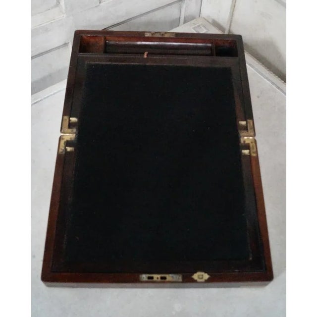 Late 19th Century Victorian Writing Slope, 1880 For Sale - Image 5 of 9